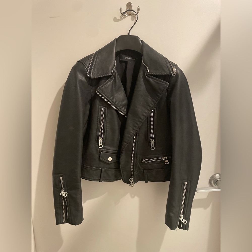 Leather jacket